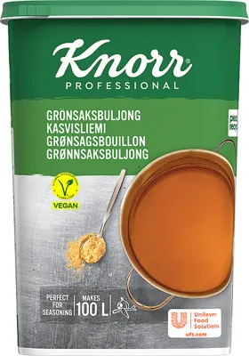 KNORR GRØNNSAKSBULJONG, PULVER 1,5KG KNORR GRØNNSAKSBULJONG, PULVER 1,5KG