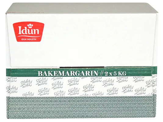IDUN BAKEMARGARIN, KART 2X5KG IDUN BAKEMARGARIN, KART 2X5KG