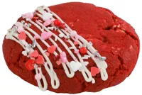 Cookie Red Velvet Filled With White Chocolate,150g, 45stk