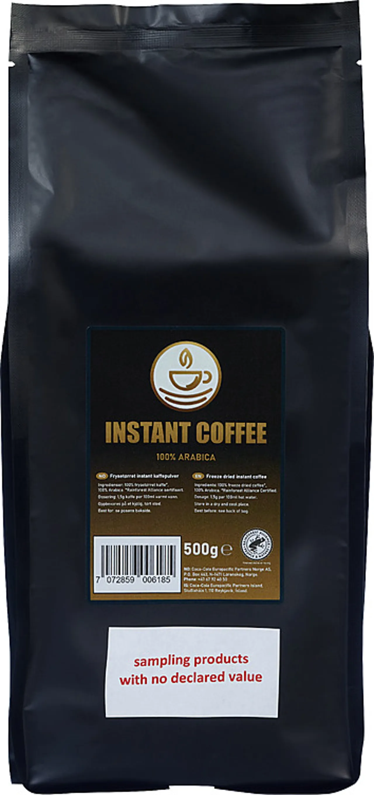 INSTANT COFFEE BREW RFA 500G