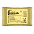 BROKKOLI- OG BLOMKÅLSUPPE M/ SPINAT OG ERTER 2KG FOODYFLY