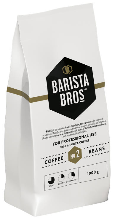 BARISTA BROS NO2 BØNNER 1KG