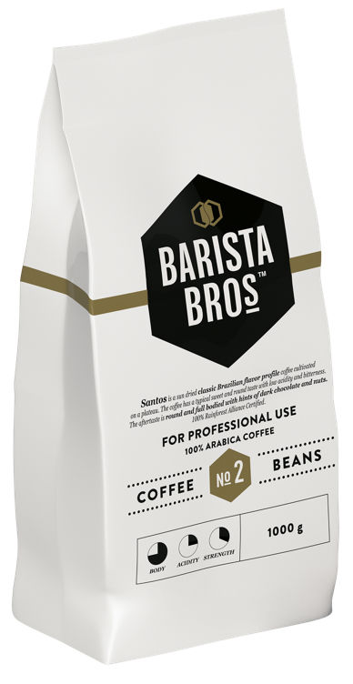 BARISTA BROS NO2 BØNNER 1KG