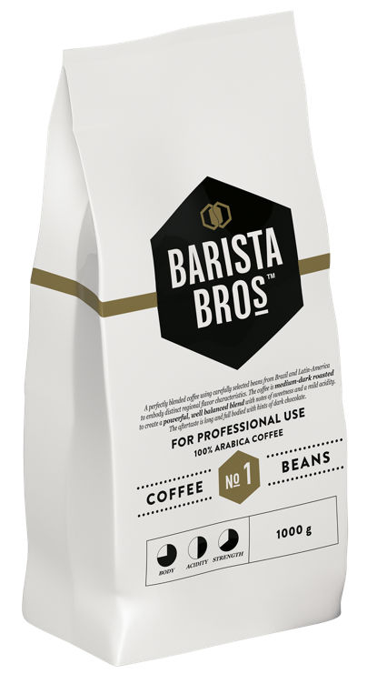 BARISTA BROS NO1 BØNNER 1KG