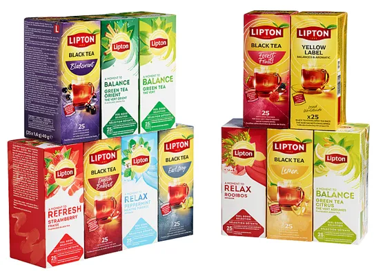 Lipton Tea Assortert 500g 300ps