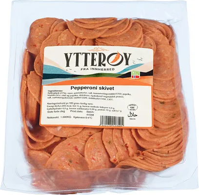 Kylling Pepperoni 1kg Fryst