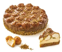 Karamellmousse Kake Toppet Med Vannbakkels 1450 G, Eske 1 St