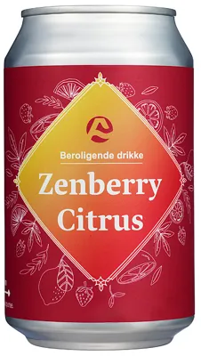 Alpha Wave Bever Zenberry Citrus Beroligende Drikke 0,33l Bx