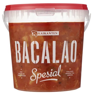Bacalao Chili & Paprika 1kg Kaikanten