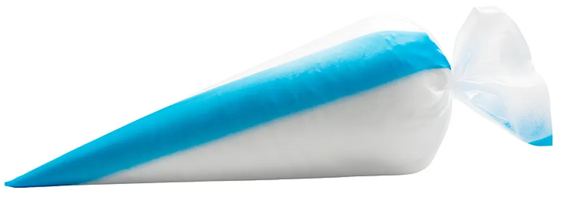 Sprøytepose Blå 460x260mm, 100 Stk