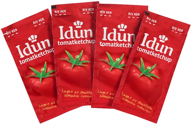 KETCHUP KUVERT 14G IDUN KETCHUP KUVERT 14G IDUN