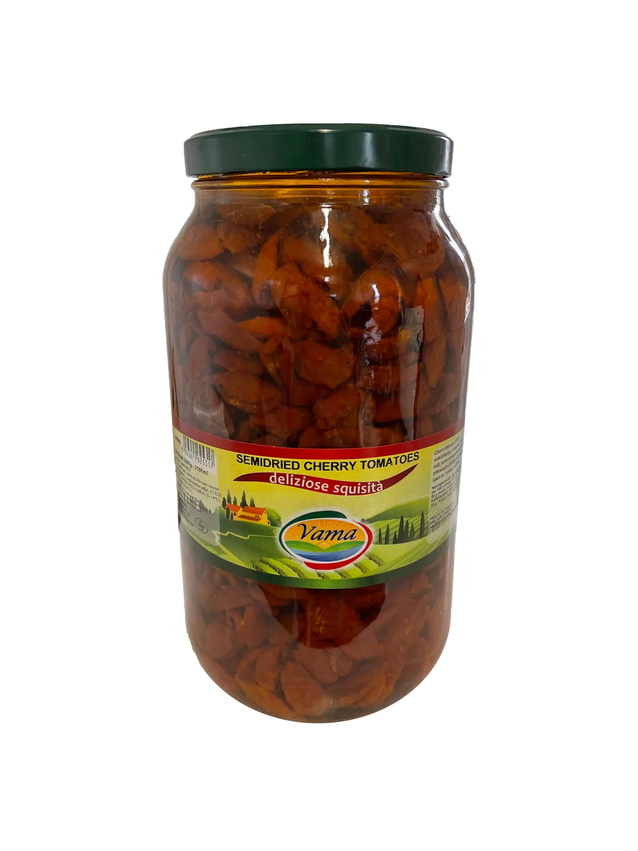 TOMAT SEMI-DRIED CHERRY I OLJE 2800ML