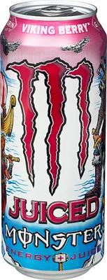 Monster Juiced Viking Berry 500ml Bx
