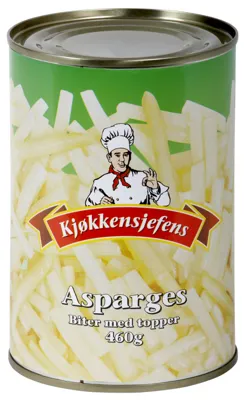 ASPARGES BITER M/TOPP 430G KJØKKENS ASPARGES BITER M/TOPP 430G KJØKKENS