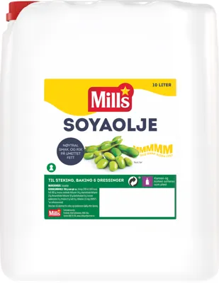 Mills Soyaolje 10l