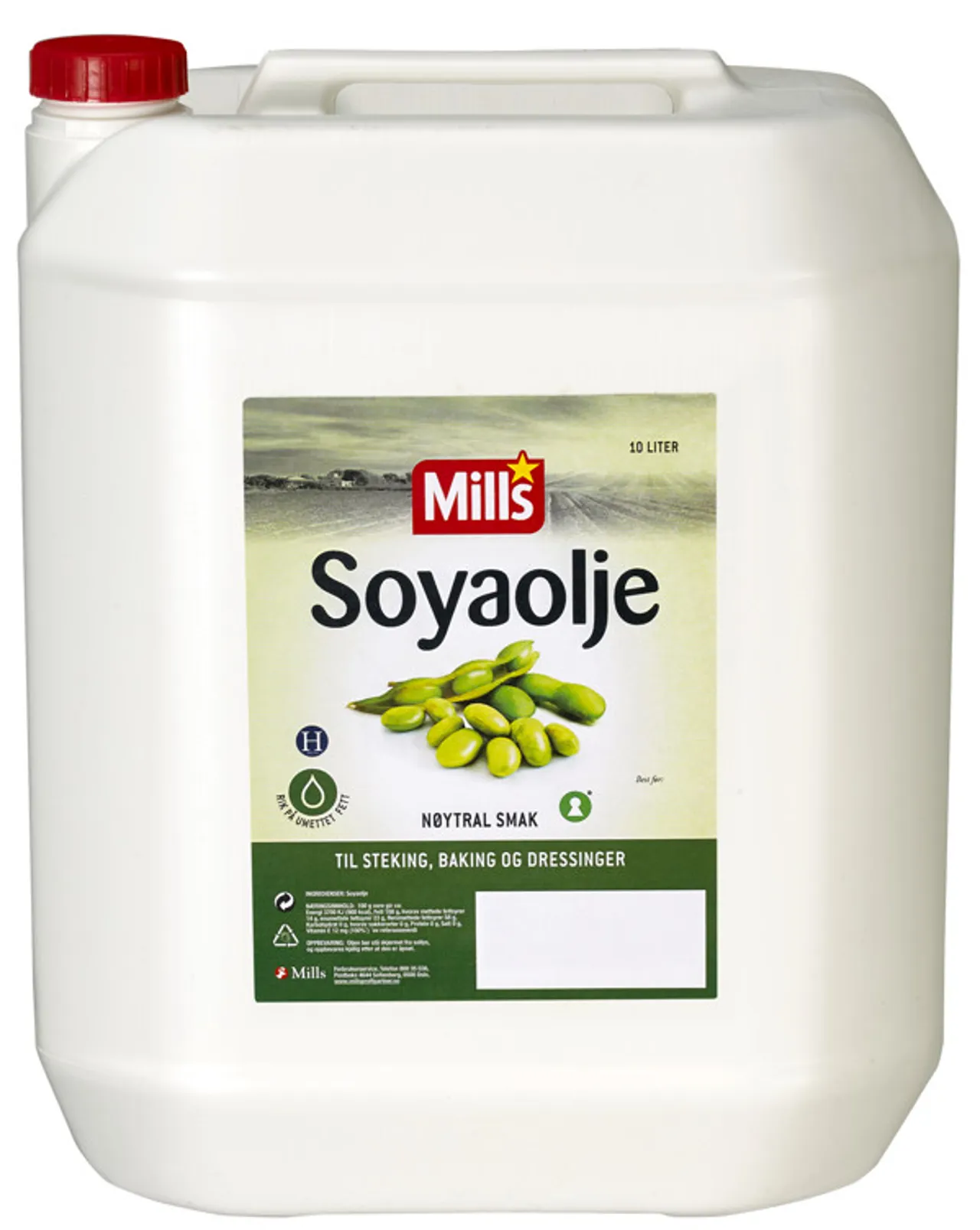 MILLS SOYAOLJE 10L