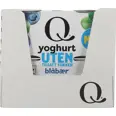 Q YOGHURT UTEN BLÅBÆR BEG 4X125G