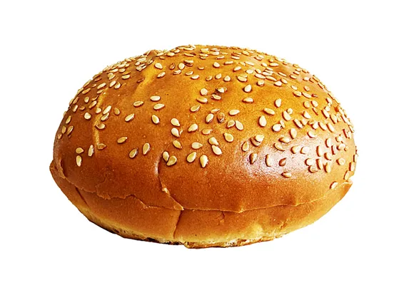 BRIOCHE HAMBURGERBRØD MED SESAM 70G BRIOCHE HAMBURGERBRØD MED SESAM 70G