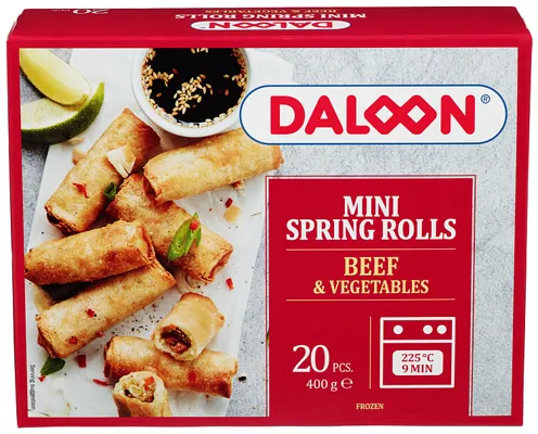 VÅRRULL MINI OKSEKJØTT 400G DALOON VÅRRULL MINI OKSEKJØTT 400G DALOON