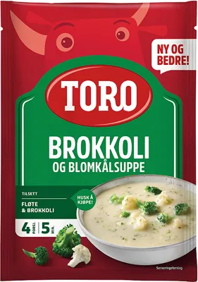 Toro Brokkoli & Blomkålsuppe 68g