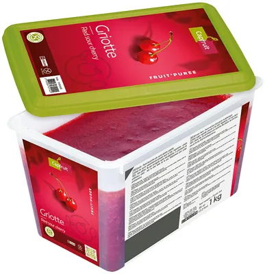 Kirsebær Puré Capfruit Frys 1kg