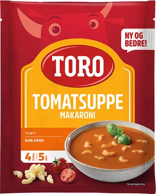 Toro Tomatsuppe M/Makaroni 122g
