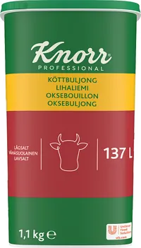Knorr Oksebuljong, Lavsalt 1,1kg