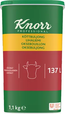 Knorr Oksebuljong, Lavsalt 1,1kg