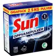 SUN MASKINOPPVASKPULVER 2,5KG