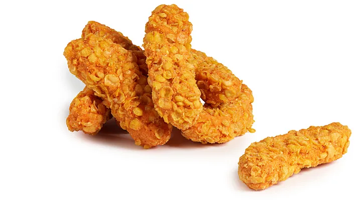 CHICKEN STICKS CORNFLAKES 33G, 2,5KG SF VESTFOLD FUGL CHICKEN STICKS CORNFLAKES 33G, 2,5KG SF VESTFOLD FUGL