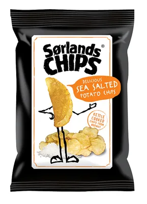 Sørlandschips Havsalt 30g