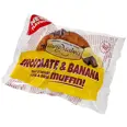 MUFFIN CHOCOLATE BANANA 95G AUNT MABELS