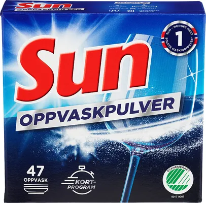 Sun Maskinoppvaskpulver 755g