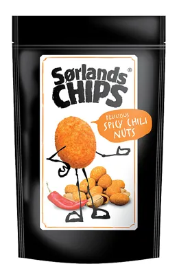 Sørlandschips Chili Nuts 70g