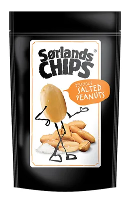 Sørlandschips Salted Peanuts 90g