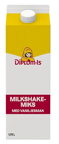 Milkshakemiks Aseptisk 1,75l