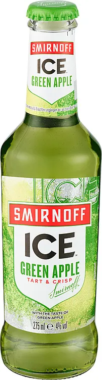 Smirnoff Ice Green Apple 27,5cl Flaske Smirnoff Ice Green Apple 27,5cl Flaske