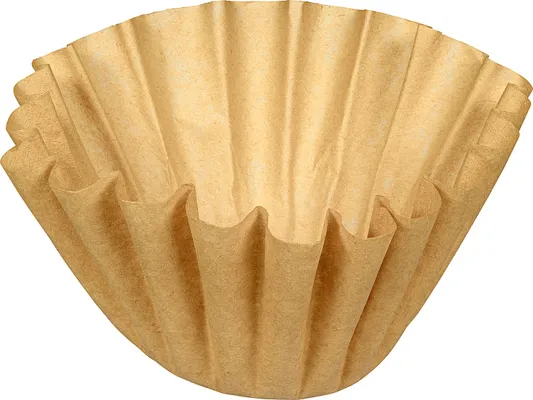 Kaffefilter 1,8l Ubleket 90mm