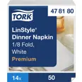 TORK LINSTYLE MIDDAGSSERVIETT 8F INDUSTRIELT KOMPOSTERBAR