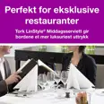TORK LINSTYLE MIDDAGSSERVIETT 8F INDUSTRIELT KOMPOSTERBAR