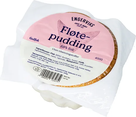 Fløtepudding Rund 400g, Engerviks