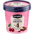 KULINARIS NR 4 KIRSEBÆR ISKREM M/SJOKOLADEBITER FRYST 0,5L