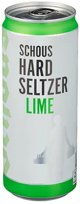 Schous Hard Seltzer Lime 33cl