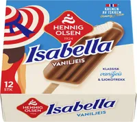 Isabella Vaniljeis Med Sjokotrekk 12pk