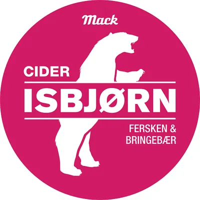 Isbjørn Cider Fersken/Bringebær 4,5% Keykeg 30l