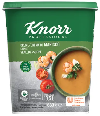 Knorr Kremet Skalldyrsuppe, Pulver 683g