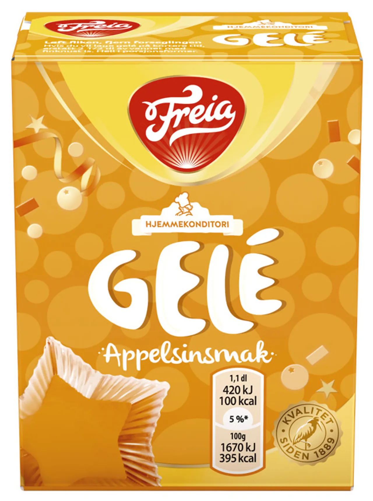 APPELSINGELE 125G FREIA