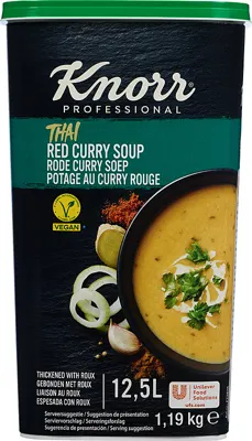 Knorr Thai Rød Karrisuppe, Pulver 1,19kg