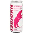 ISBJØRN HARD SELTZER BRINGEBÆR/SITRON 4% 33CL BX