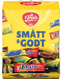 Miks Sjokolade Boks 230stk 6,4kg